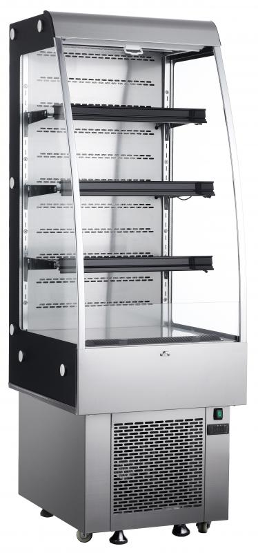 27-inch Open Refrigerated Floor Display Case with 8.9 cu. ft 27-inch Open Refrigerated Floor Display Case with 8.9 cu. ft. capacity